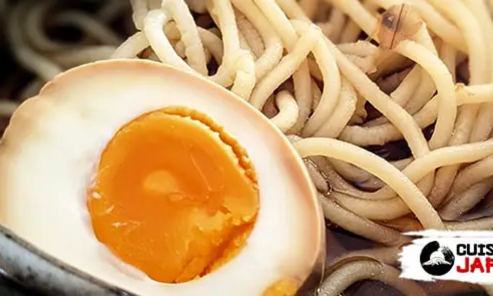 Recette japonaise des œufs marinés à la sauce soja pour les ramen • Cuisine Japon