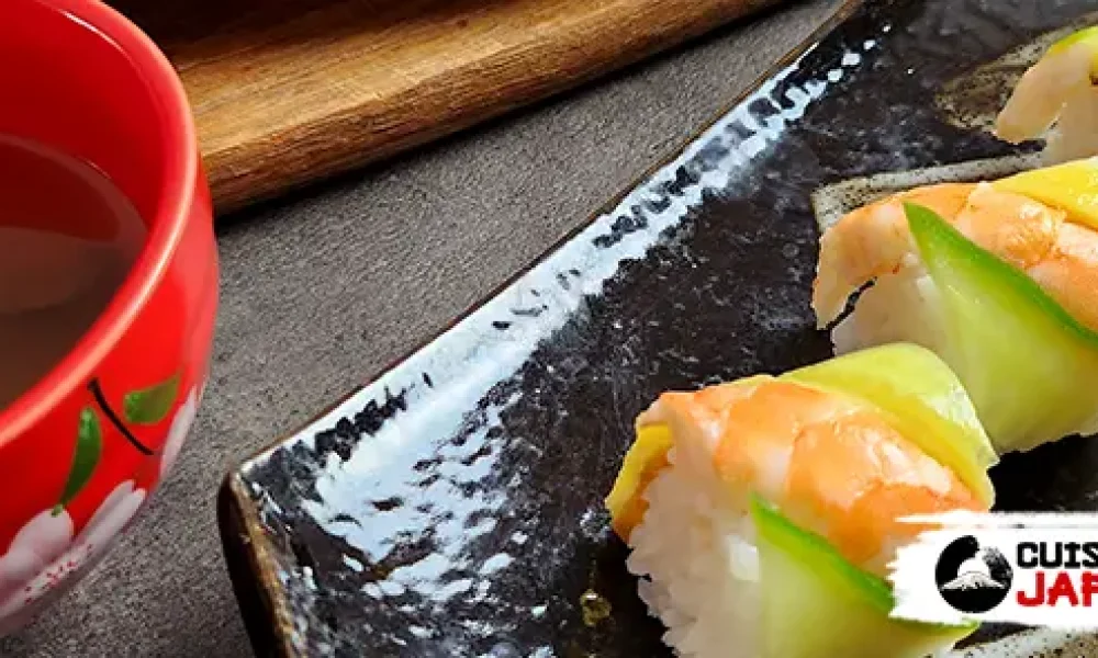 Recette japonaise tazuna sushi 手綱寿司, sushi tricolore • Cuisine Japon