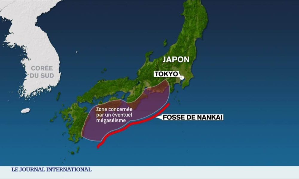 Le risque mesuré de méga-séisme au Japon