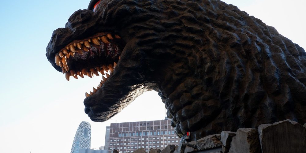 Statue de la tête de Godzilla – Le nouvel emblème populaire de Shinjuku