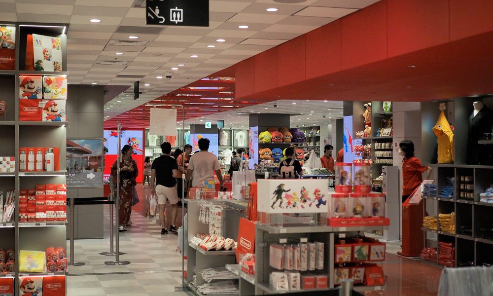 Nintendo Kyoto – La boutique Mario du grand magasin Takashimaya