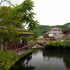 Oshino Hakkai - Le village aux toits de chaume au pied du Mont Fuji