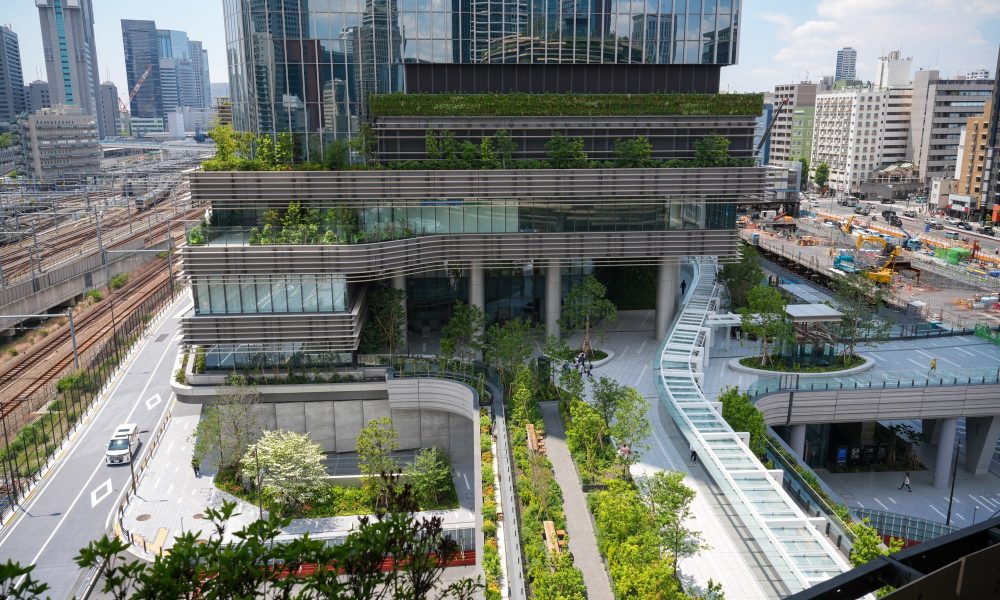 Takanawa Gateway City – L'architecture verte et futuriste de Tokyo