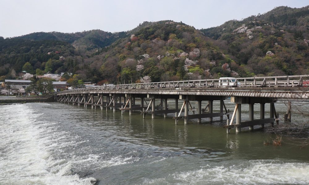 Togetsukyo – Le pont d'Arashiyama sur la rivière Katsura