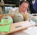 Une paire de melon de luxe acquise pour plus de 23 000 euros à Sapporo sera servie gratuitement
