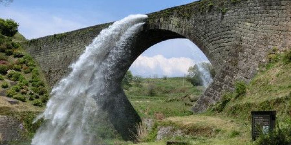 Le pont Tsûjun, l’un des plus grands aqueducs du Japon, recommandé pour devenir un trésor national