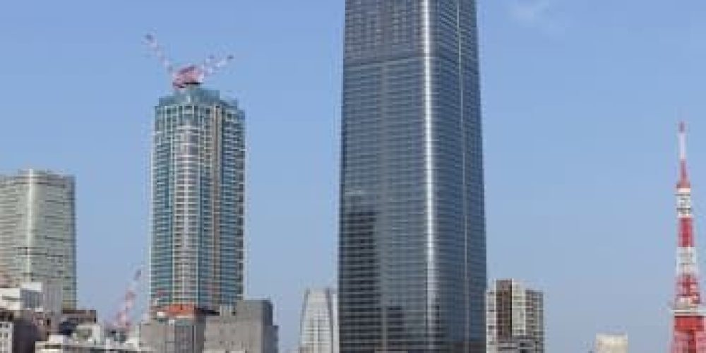 La construction du gratte-ciel le plus haut du Japon a été achevée