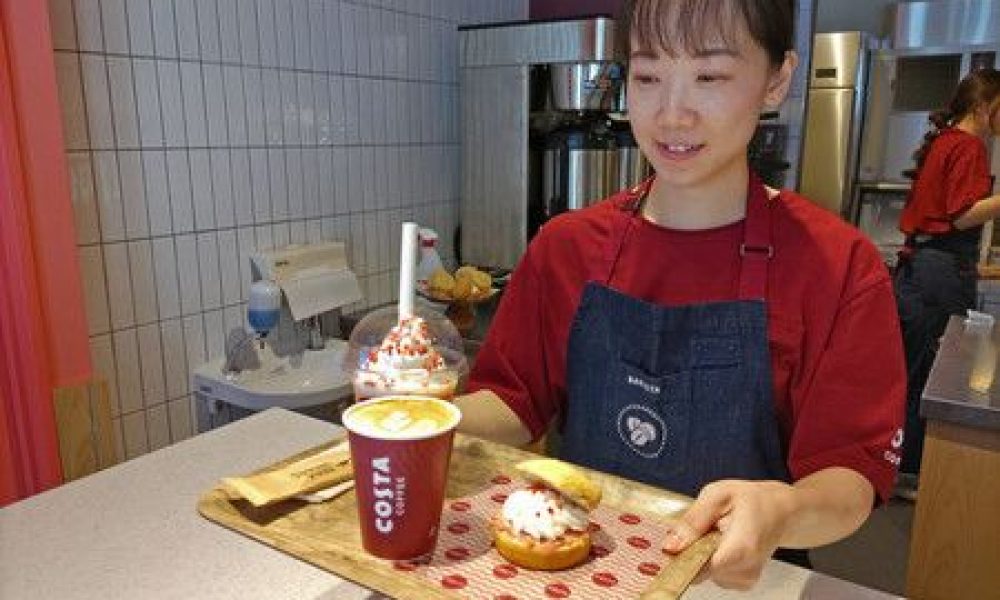 Le tout premier Costa Coffee a ouvert au Japon