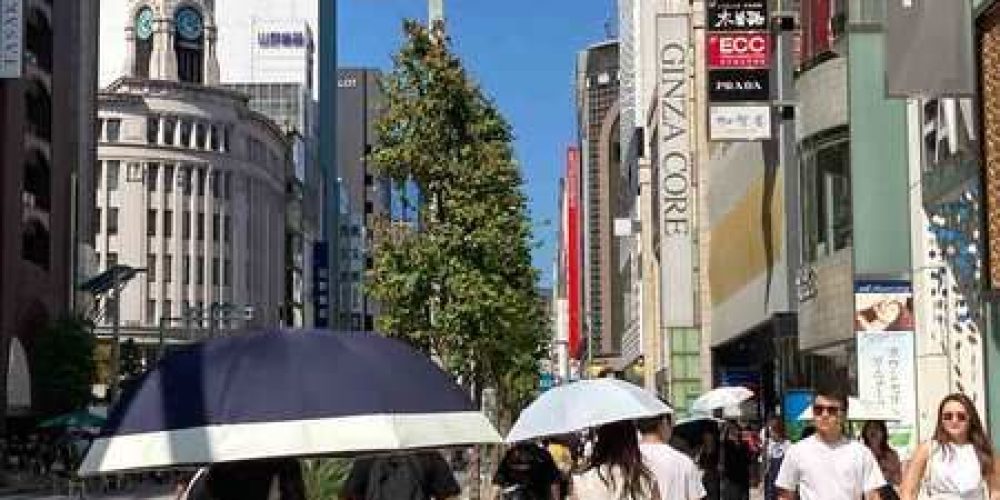 Canicule au Japon : le mercure est monté à 40 degrés pour la première fois cette année