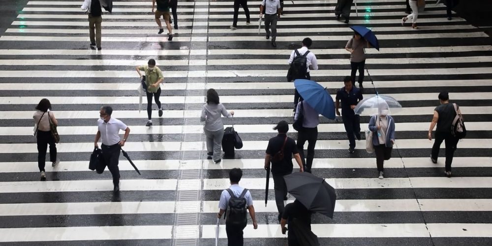 [Vidéo] Typhon Lan : bourrasques et pluies à Osaka