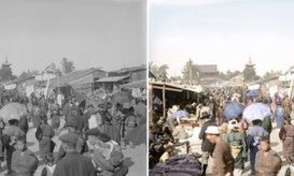 Un professeur colorise les images du Grand séisme du Kantô, qui s’est produit il y a un siècle