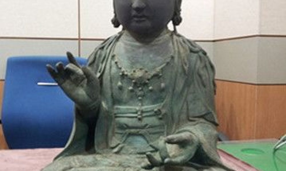 Vol d’une statue bouddhique au Japon : un temple sud-coréen perd son procès