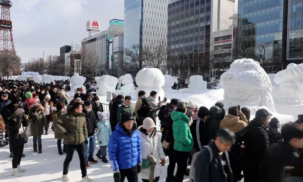 [Vidéo] « Yuki matsuri » : le festival de la neige a débuté à Sapporo