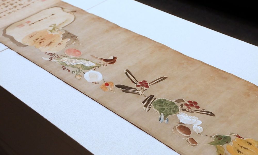 [Vidéo] Un rouleau inédit du peintre Itô Jakuchû dévoilé dans un musée de Kyoto