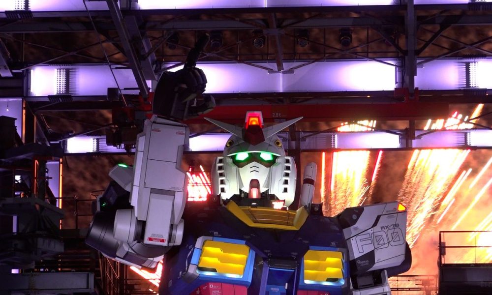 [Vidéo] Spectacle d’adieu du robot Gundam de 18 mètres à Yokohama