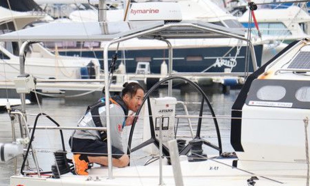 Record battu du plus jeune japonais à faire le tour du monde à la voile sans escale