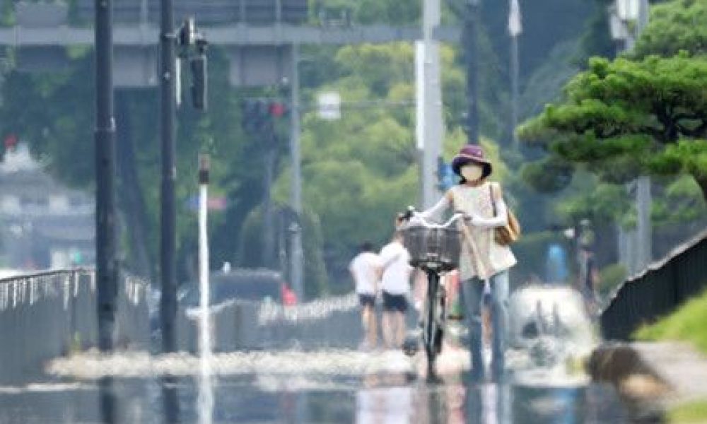 Canicule au Japon : les températures ont atteint 40 degrés à Shizuoka