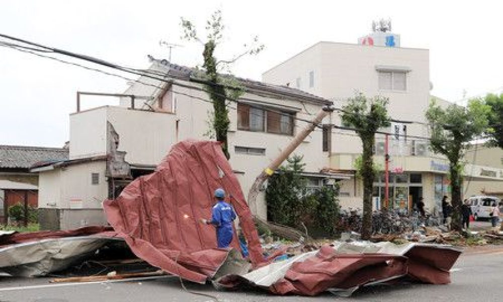 Typhon Shanshan : quatre morts et de nombreux blessés, notamment au sud-ouest du Japon