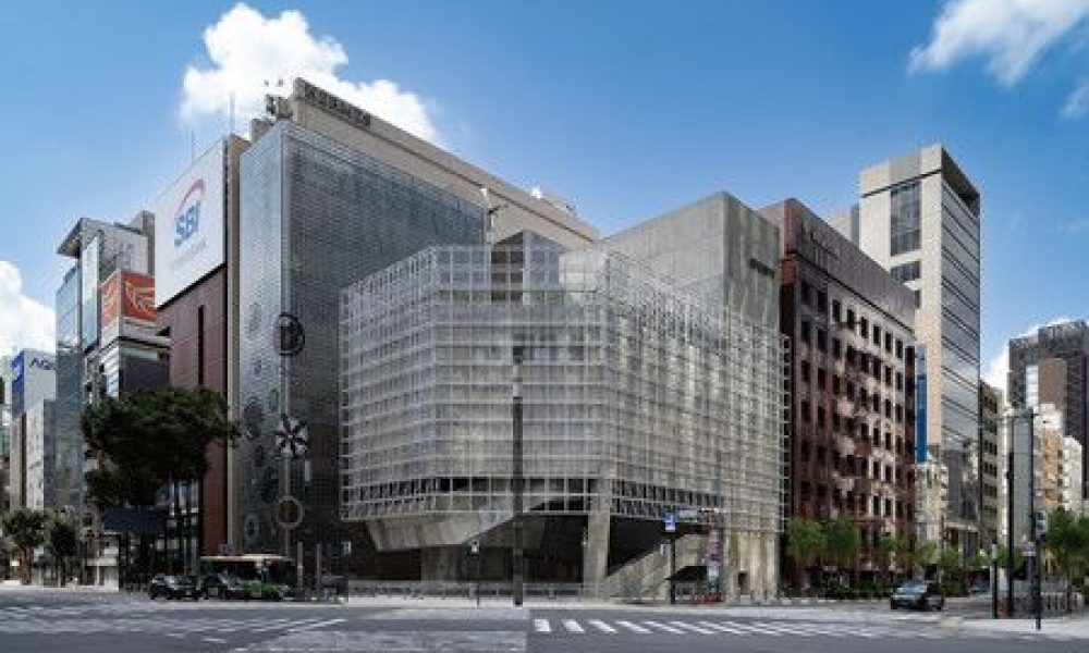 Sony Ginza Park, le nouveau bâtiment de Sony à Tokyo, a été achevé