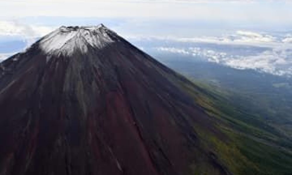 La première neige du mont Fuji n’est toujours pas visible, un retard record en 130 ans