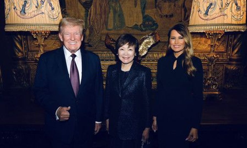 Donald Trump a reçu Akie, la veuve d’Abe Shinzô, à sa résidence de Mar-a-Lago