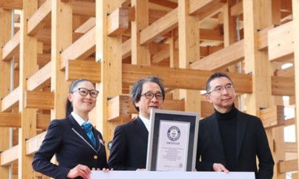 Guiness des Records : le Grand anneau de l’Expo universelle d’Osaka reconnu comme la plus grande structure en bois au monde