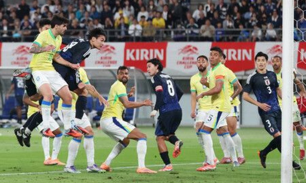 Le Japon a remporté sa toute première victoire contre le Brésil