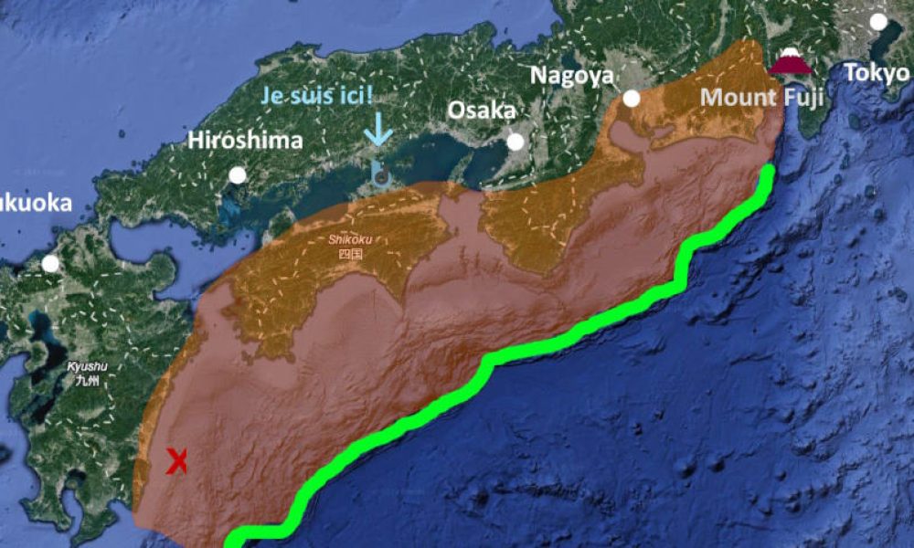 Qu’en est-il exactement de la Fosse de Nankai et du super-séisme? (Août 2024)